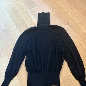 Zara Black Turtleneck Sweater